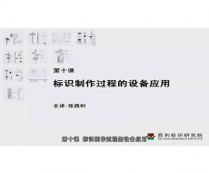制作工艺师-第10课 标识制作过程的设备应用