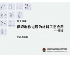 标识制作工艺师培训课程 第十四课 标识制作过程的材料工艺应用——焊接