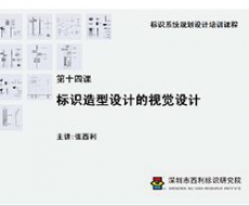 标识系统规划设计培训课程 第十四课 标识造型设计的视觉设计