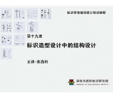 标识系统规划设计培训课程 第十九课 标识造型设计中的结构设计